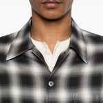 Camicia a quadri  in bianco e nero Our legacy - uomo 
