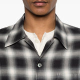 Camicia a quadri  in bianco e nero Our legacy - uomo 