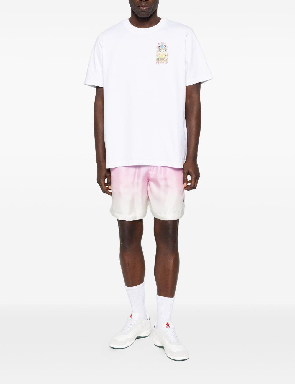 Shorts volcado con coulisse gradiente in multicolore Casablanca - uomo 