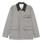 Giacca-camicia con tasche in grigio Lardini - uomo 
