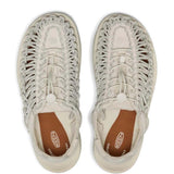Sandali intrecciati in pelle beige uneek Keen - unisex 