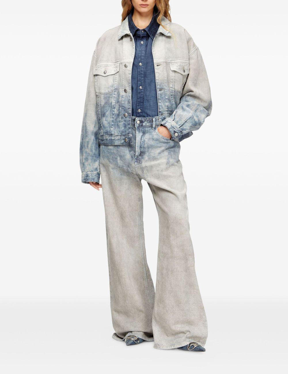 Jeans D-Sire 1996 in celeste Diesel - donna 