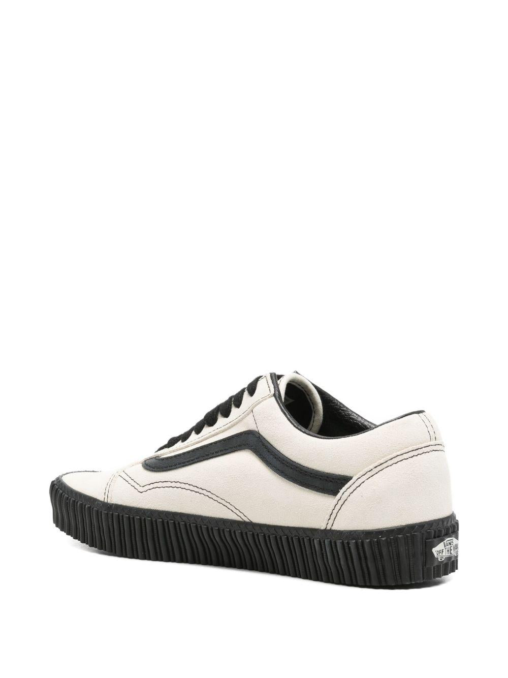 Sneakers old skool creeper grunge in bianco 