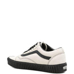 Sneakers old skool creeper grunge in bianco 
