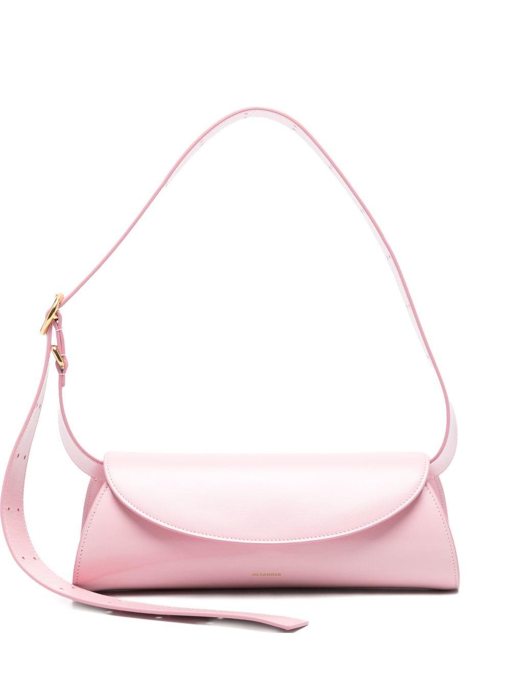 BORSA A SPALLA CANNOLO IN ROSA JIL SANDER - DONNA 