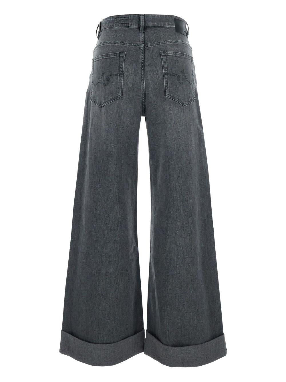 Jeans Tokyo con risvolto in grigio Ag jeans - donna 