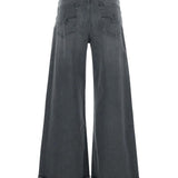 Jeans Tokyo con risvolto in grigio Ag jeans - donna 