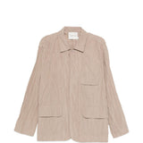 Giacca con effetto stropicciato in beige GONGDID DESIGN - uomo 