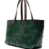Borsa tote Japan in verde Dragon diffusion - donna 