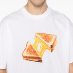 T-shirt cheese toast in bianco carhartt wip - uomo 