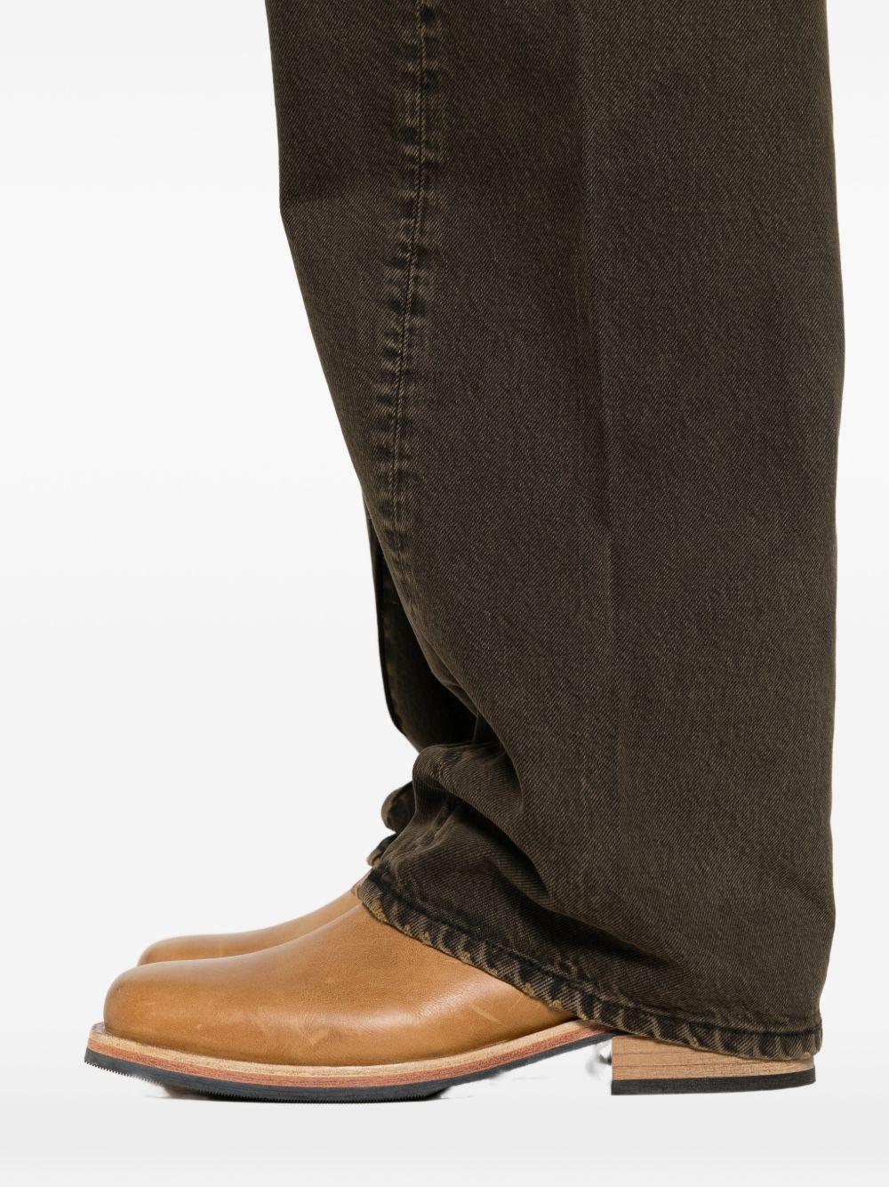 Jeans Wide Twist in nero Sunflower - uomo 