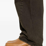 Jeans Wide Twist in nero Sunflower - uomo 