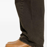 Jeans Wide Twist in nero Sunflower - uomo 