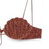 Bikini Lumière in marrone 