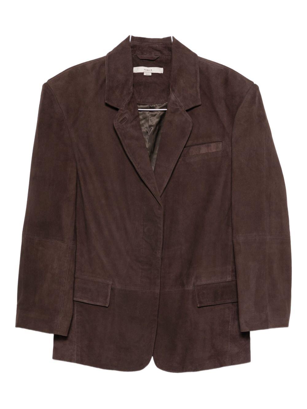 Blazer monopetto in marrone Remain - donna 