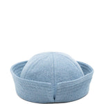 Cappello da marinaio in denim con logo RB ricamato in blu Ruslan baginskiy - donna 