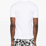 Polo con applicazione in bianco Comme des garcons play - uomo 