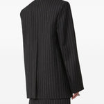 Giacca a righe divina in nero Maxmara sportmax - donna 