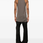 Canotta in cotone in grigio Rick owens drkshdw - uomo 