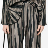 Pantaloni con stampa in grigio di Lanvin - donna 