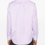 Camicia a maniche lunghe con ricamo in rosa Drole de monsieur - uomo 