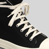Sneakers alte in nero Rick Owens Drkshdw - uomo 