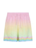 Shorts con coulisse  in multicolore Casablanca - uomo