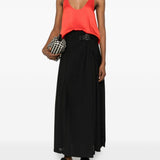Top con scollo a u in rosso Blazé milano - donna 