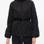 Giacca trapuntata in nero Moncler - donna 