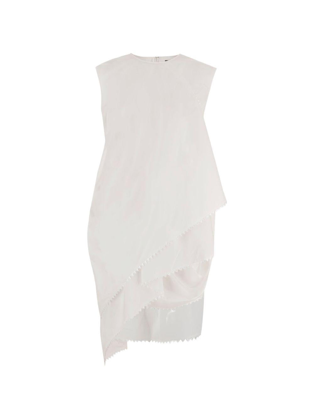 Abito la robe traversin courte in bianco Jacquemus - donna 