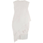 Abito la robe traversin courte in bianco Jacquemus - donna 