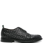 Derby con design intrecciato maremma in nero Green George - uomo 