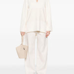 Polo a maniche lunghe fuggito in beige Maxmara - donna 