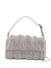 Borsa a mano con cristalli in argento Benedetta Bruzziches - donna