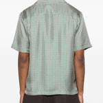 Camicia Clarke a fantasia verde Simkhai - uomo 