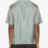 Camicia Clarke a fantasia verde Simkhai - uomo 