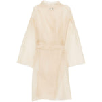 Abito trasparente con cintura gustav in beige Antonelli - donna 