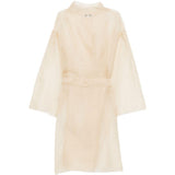 Abito trasparente con cintura gustav in beige Antonelli - donna 