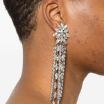 Orecchini a fiori in argento Alessandra rich - donna 