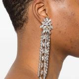 Orecchini a fiori in argento Alessandra rich - donna 