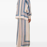 Camicia con stampa geometrica multicolor Zimmermann - donna 