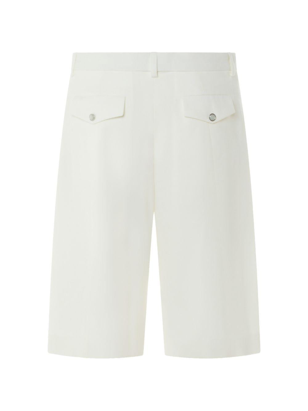 Pantaloncini con passanti per cintura in bianco Casablanca - uomo 