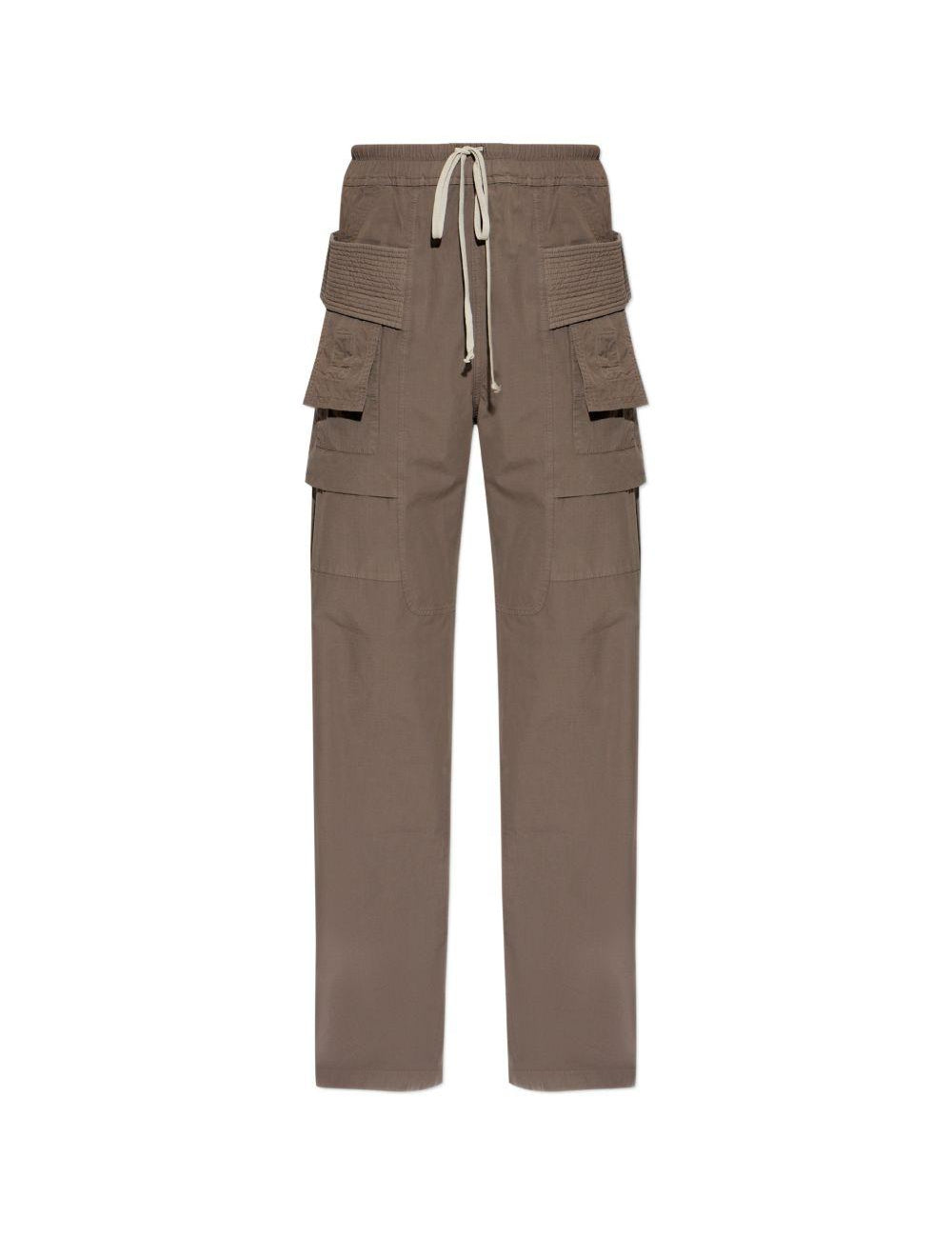 Pantaloni cargo in verde Rick owens drkshdw - uomo 