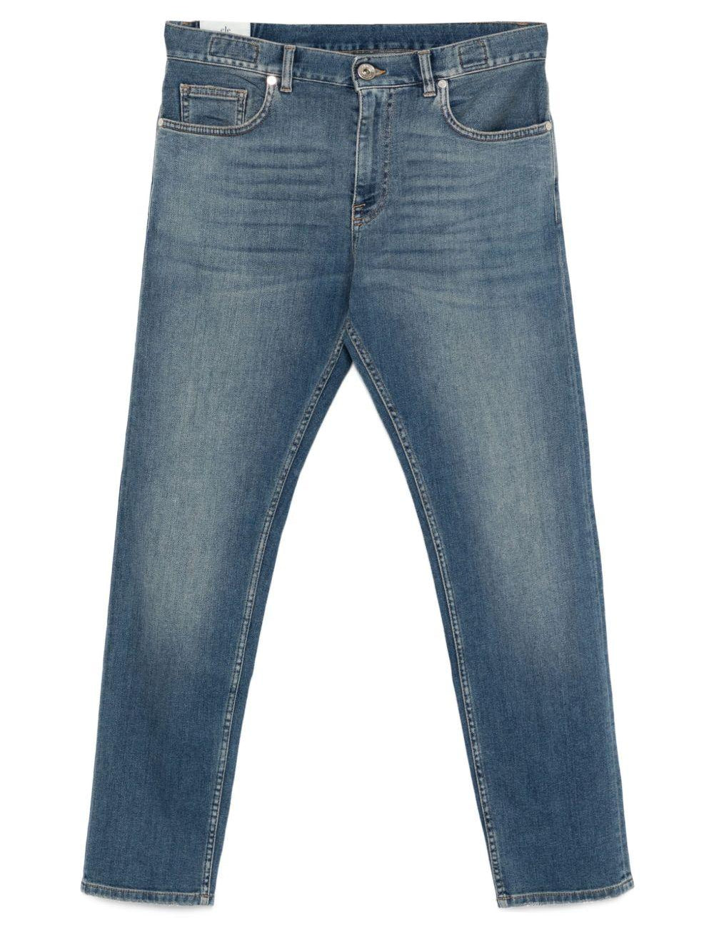 Jeans a cinque tasche in azzurro Eleventy - uomo 