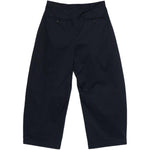 Pantaloni a pieghe con pannelli in blu Comme des garcons homme - uomo 