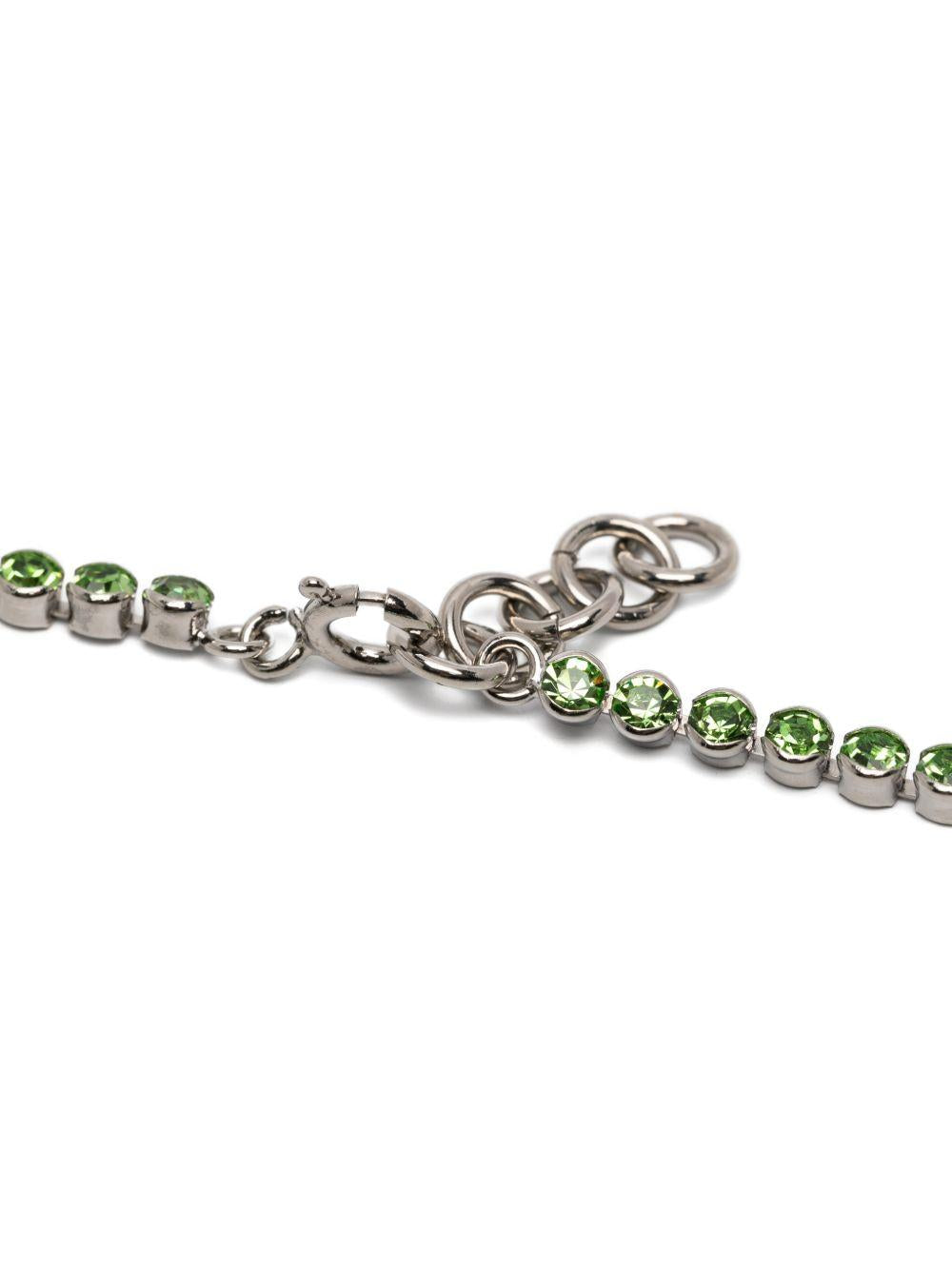 Collana con cristalli in verde Dries van noten - donna 
