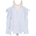 Miniabito a maniche lunghe con cristalli in celeste Giuseppe di morabito - donna 