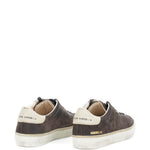 Sneakers soul star in camoscio con linguetta sul tallone in grigio Golden goose - uomo 