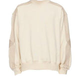 Felpa gym con applicazioni in beige Song for the mute - uomo 