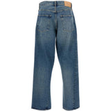 Jeans a gamba larga con cinque tasche in blu Sunflower - uomo 
